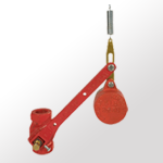 Free Fall Fire Valve met achtergrond 30